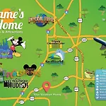 A - New 4 Bedroom Home - 5 Miles To Disney - Free Water Park - Private Pool